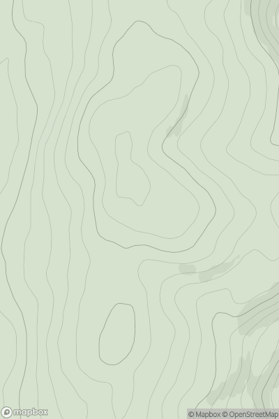 Thumbnail image for Castle Hill [The River Tweed to the English Border] [NY241954] showing contour plot for surrounding peak